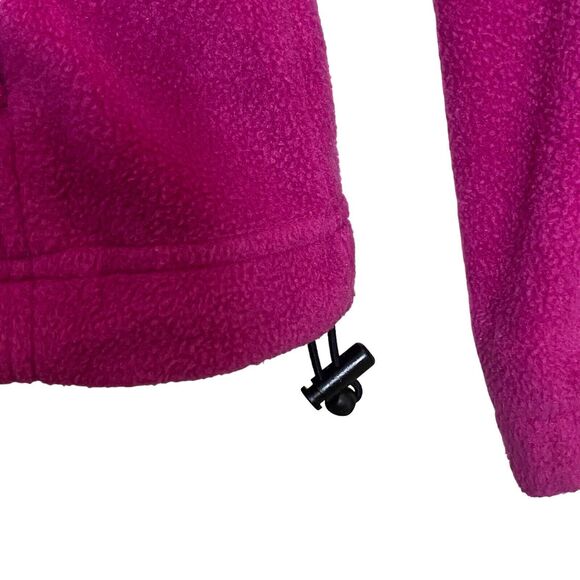 Columbia Womens Full Zip Fleece Jacket Breast Cancer Awareness Pink Size Medium - Picture 6 of 9